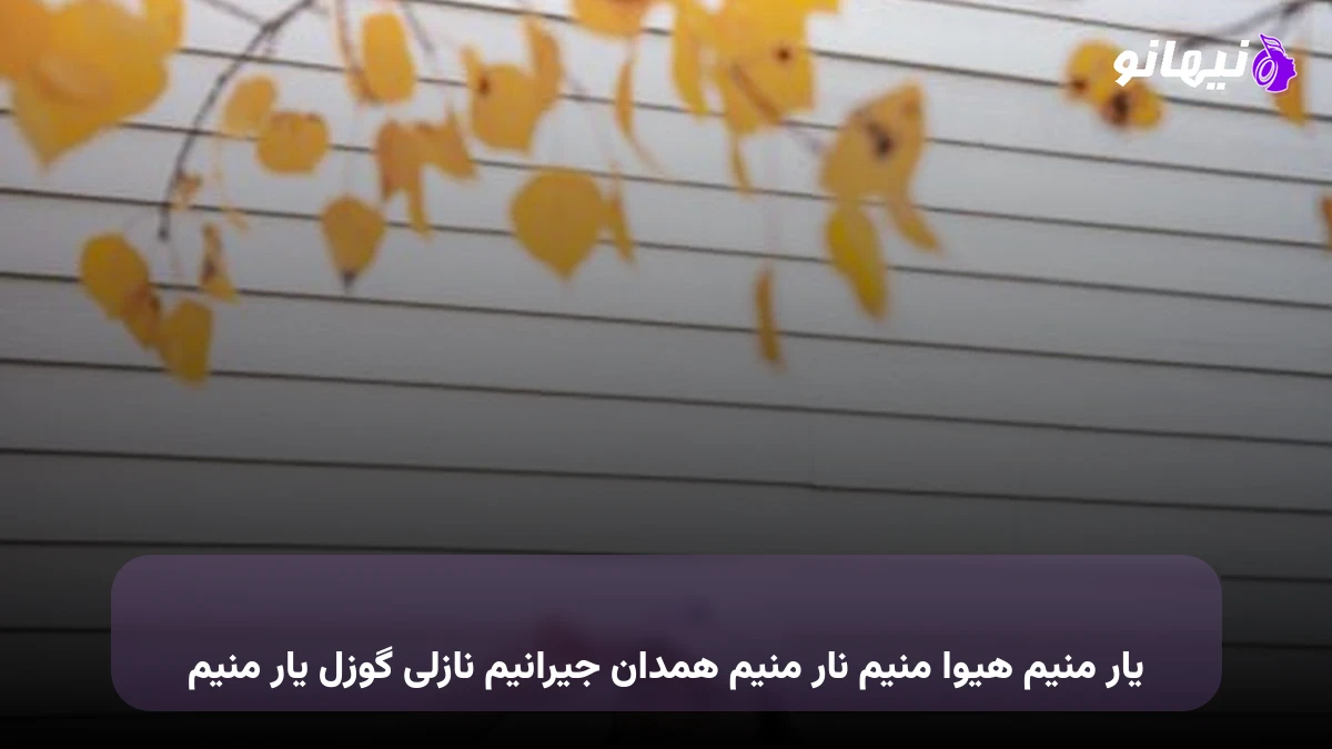دانلود آهنگ یار منیم هیوا منیم نار منیم همدان جیرانیم نازلی گوزل یار منیم